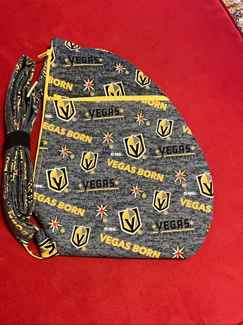Vegas Golden Knights Crossbody Sling Bag